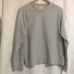 Core grey crew neck pullover women’s large